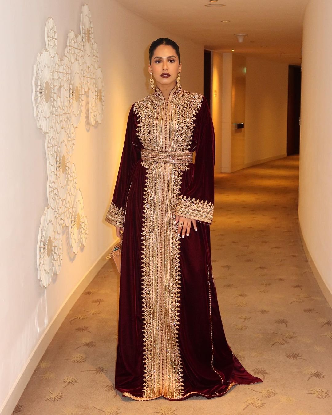 La chanteuse marocaine Manal Benchlikha